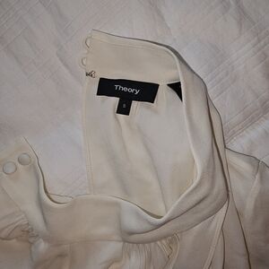 theory blouse ,flattering, super cute